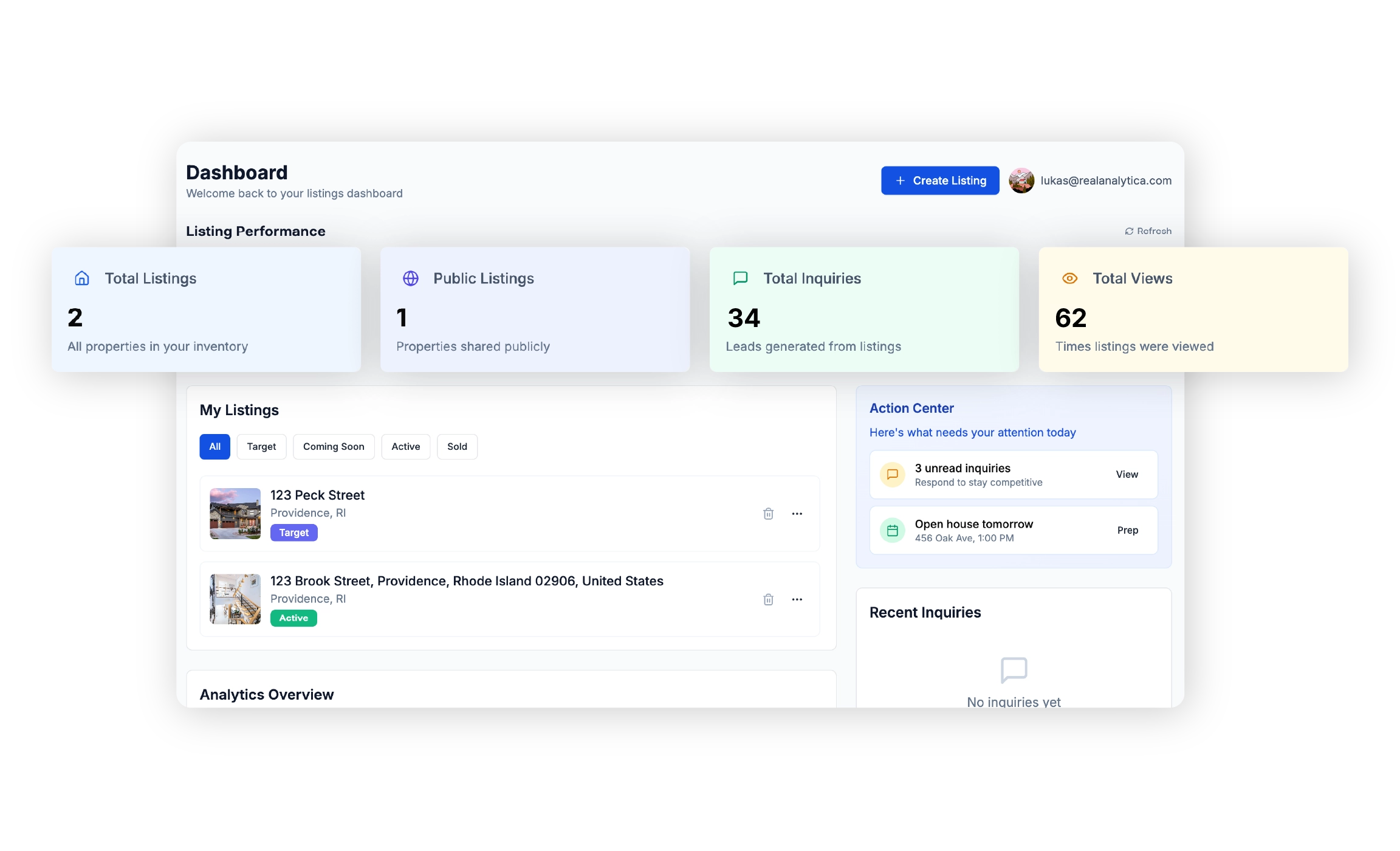 Automated email campaigns and follow-up sequences