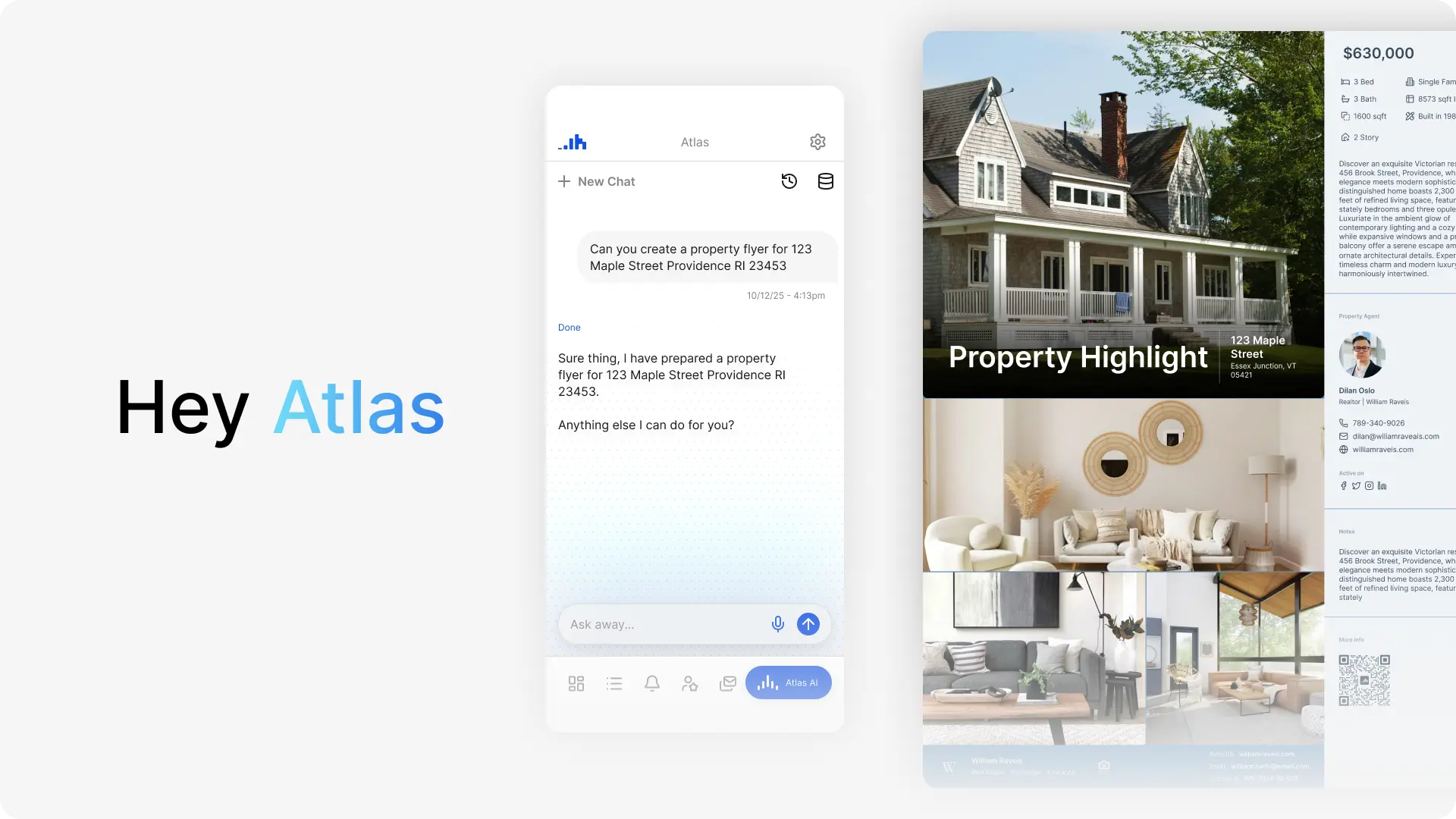 Atlas chat drafting work for your review